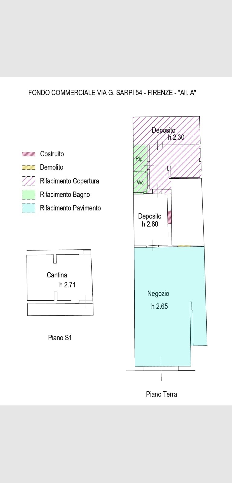AFFITTASI VIA FRA PAOLO SARPI FONDO COMMERCIALE DI 75 MQ PIU ANNESSI